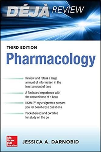 Deja Review: Pharmacology, 3rd Edition