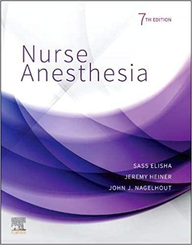 Nurse Anesthesia, 7th Edition