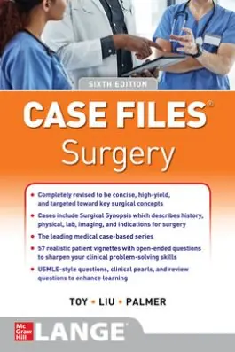 Doctor Case File Case Files Surgery, 6th Edition - 9781260468809