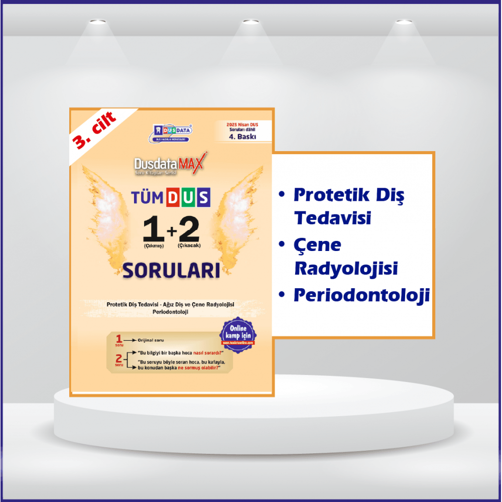 Dusdatamax Tüm Dus Soruları 1+2 ( 4.Baskı ) 3.Cilt