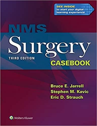 NMS Surgery Casebook 3rd Edition