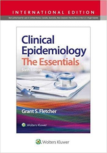 Clinical Epidemiology The Essentials