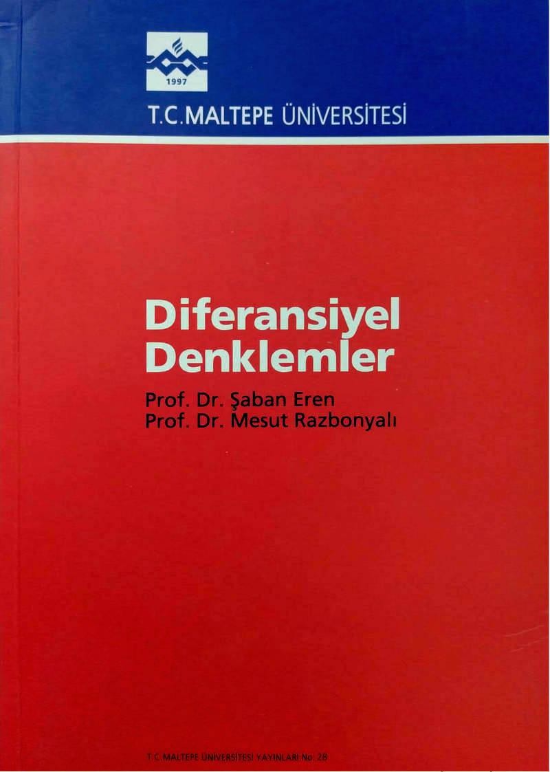 Diferansiyel Denklemler