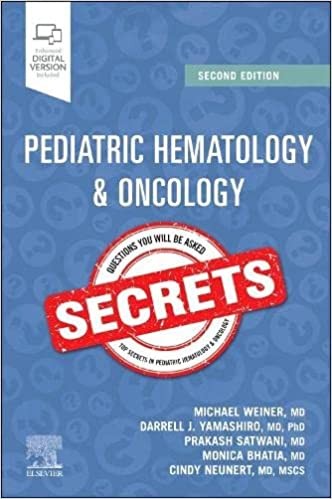 Pediatric Hematology Oncology Secrets 2nd Edition