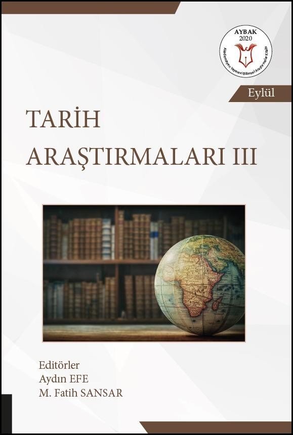 Tarih Araştırmaları III ( AYBAK 2020 Eylül )