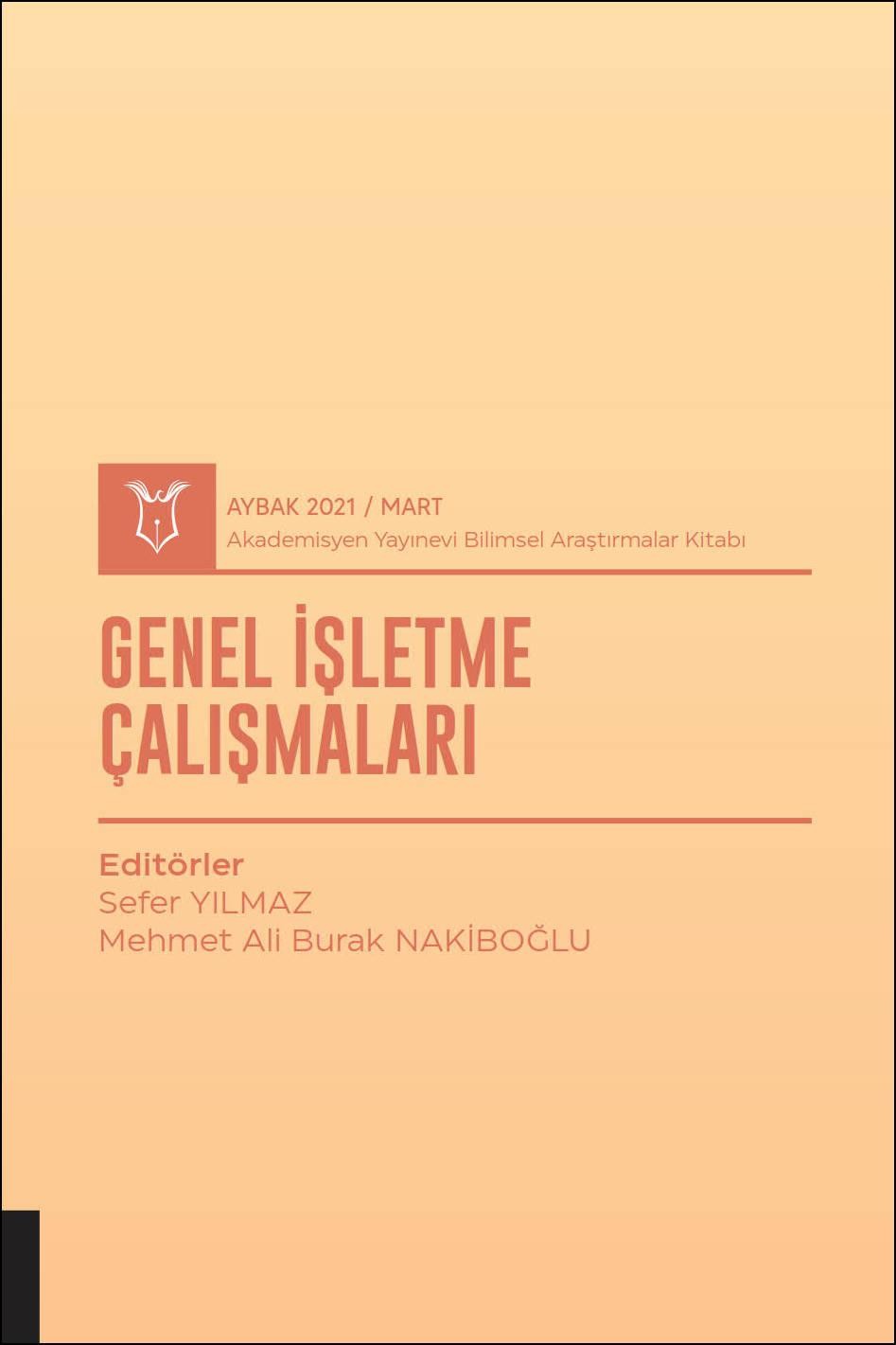 Genel İşletme Çalışmaları ( AYBAK 2021 Mart )