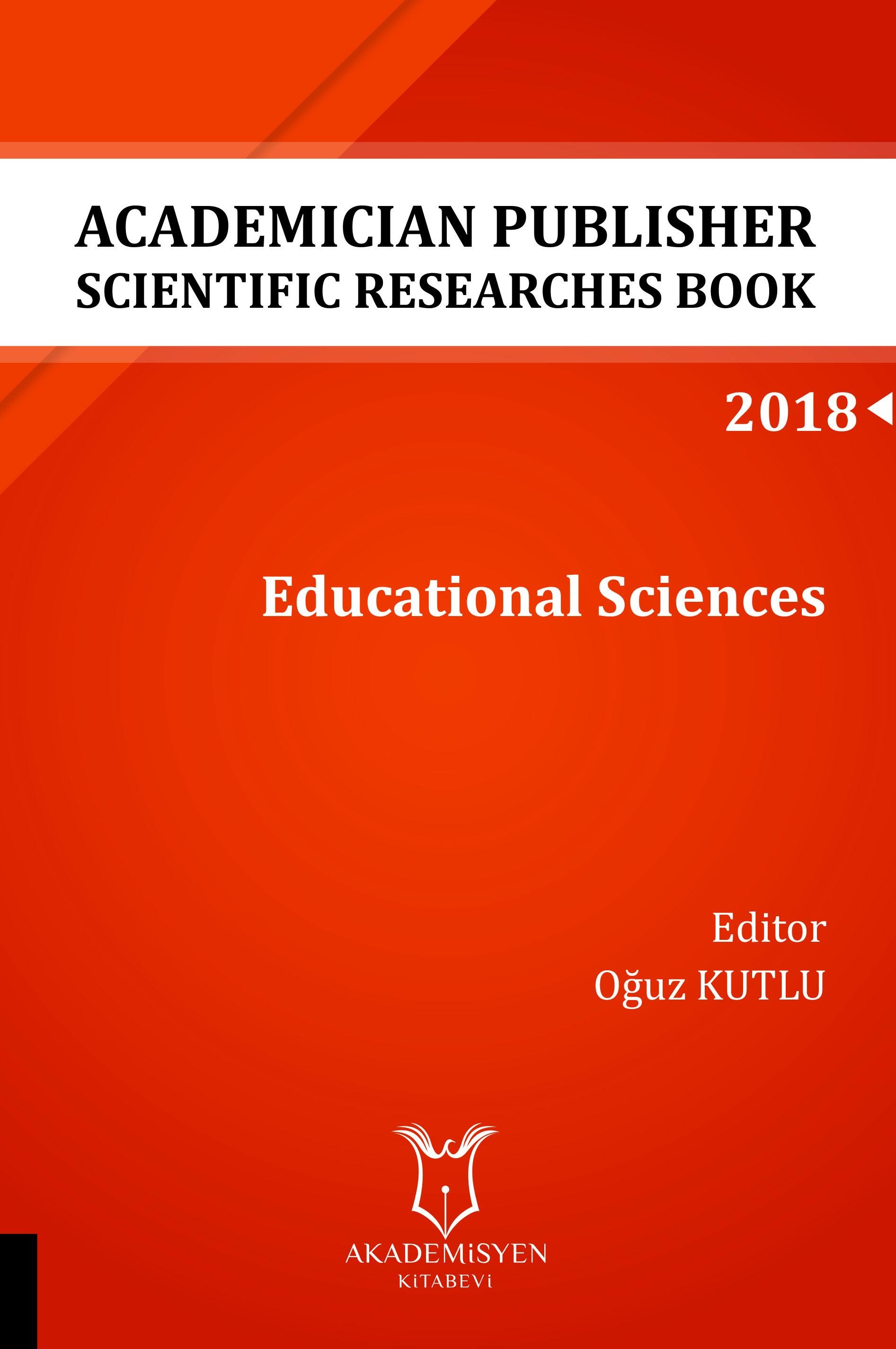 Educational Sciences ( AYBAK 2018 Eylül )
