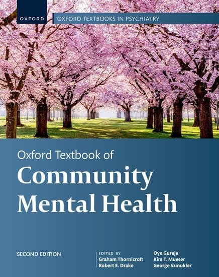 Oxford Textbook of Community Mental Health