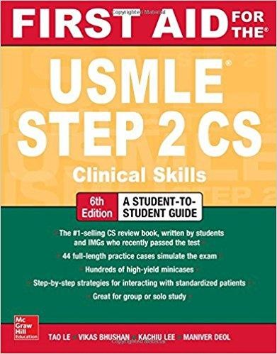 First Aid for the USMLE Step 2 CS