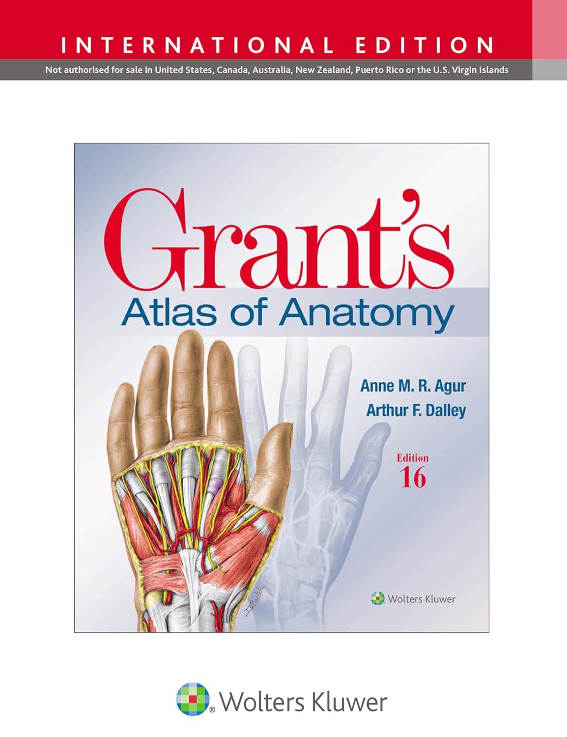 Grant`s Atlas of Anatomy,16 edition