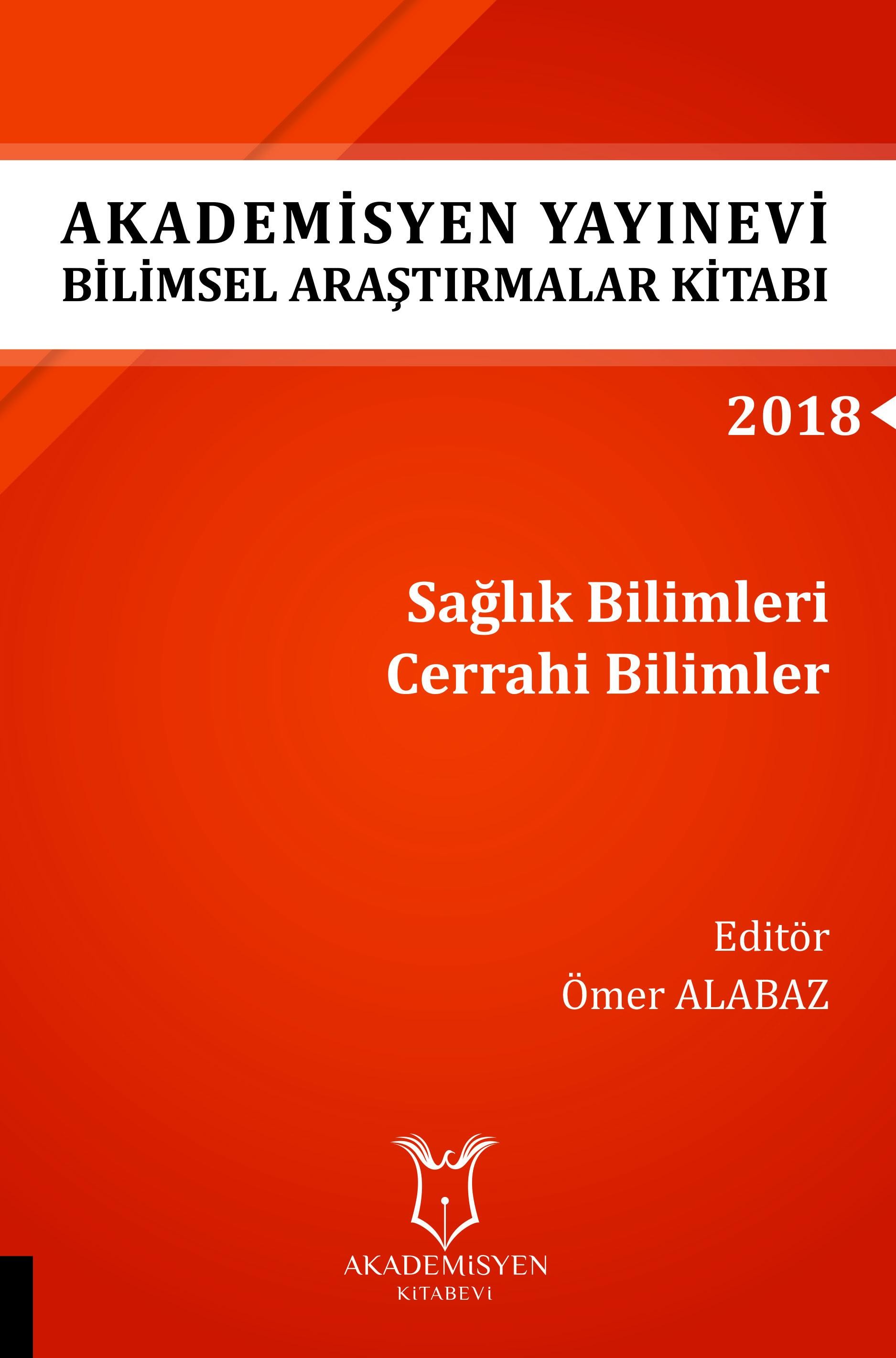 Sağlık Bilimleri Cerrahi Bilimler ( AYBAK 2018 Eylül )
