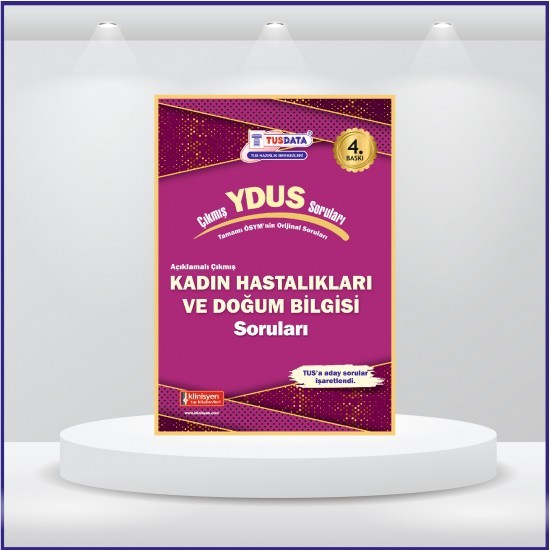 Ydus Çıkmış Soruları ( 4.Baskı ) Kadın Doğum