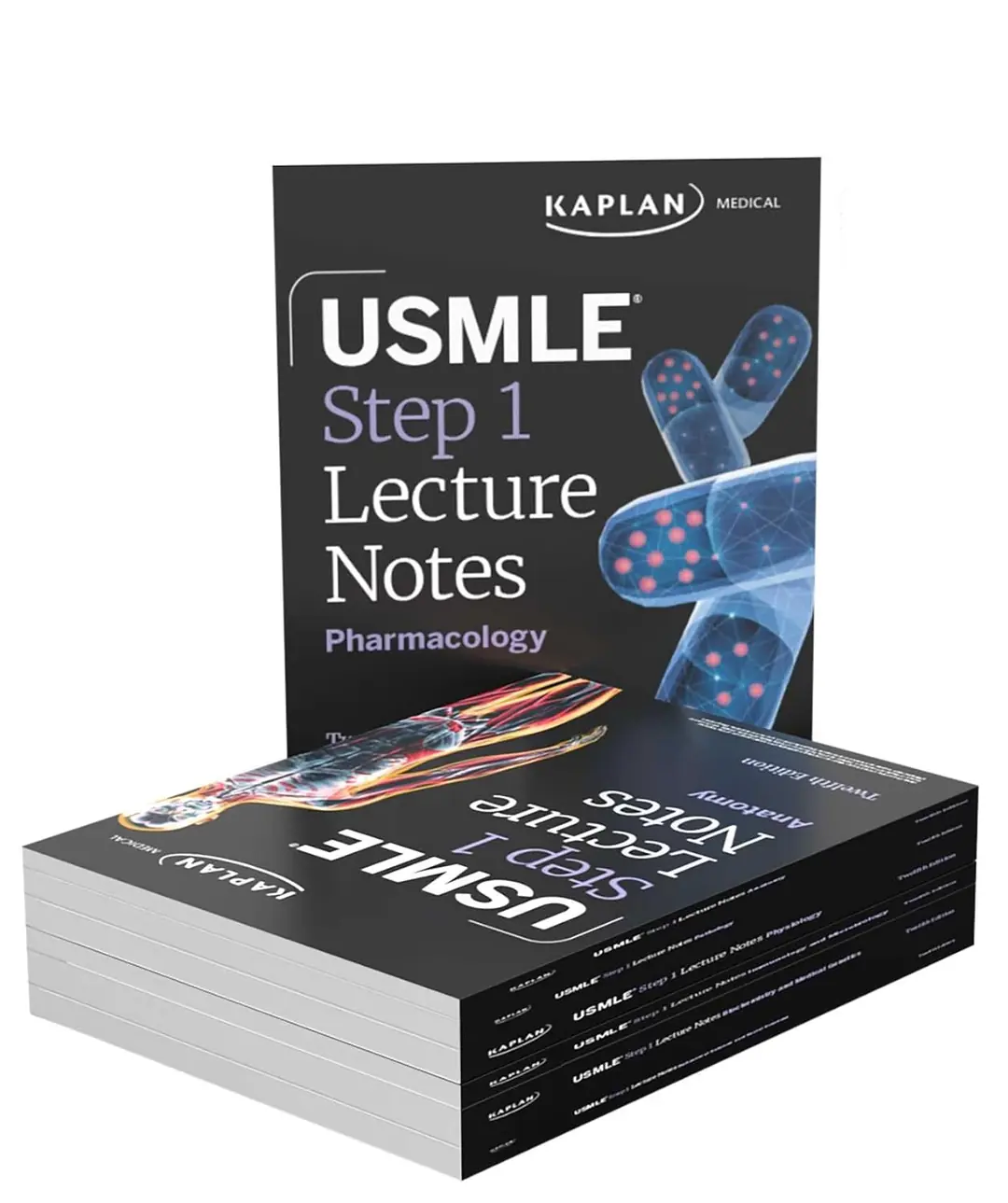 「新品、未使用」USMLE Step 1 Lecture Notes７冊 kaplan-usmle-step-1.jpg