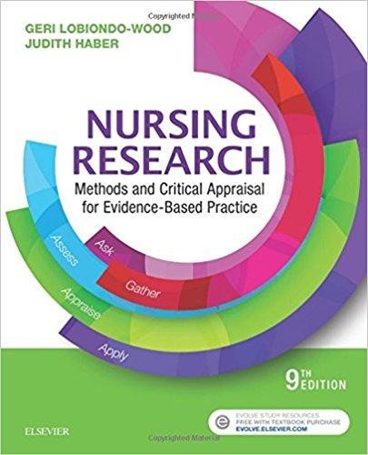 Nursing Research Methods and Critical Appraisal for Evidence-Based Practice