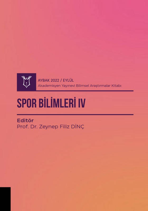 Spor Bilimleri IV( AYBAK 2022 Eylül )