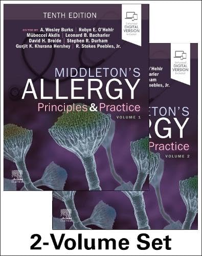 Middleton's Allergy 2-Volume Set, 10th Edition