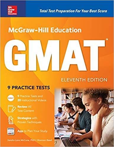 McGraw-Hill Education GMAT, Eleventh Edition