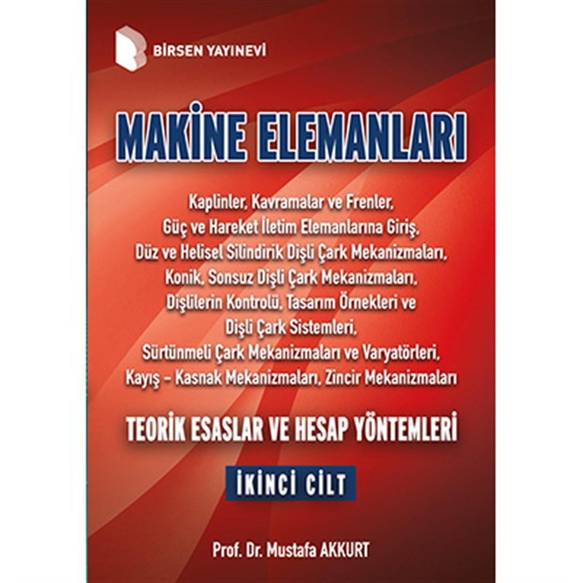 Makine Elemanları 2