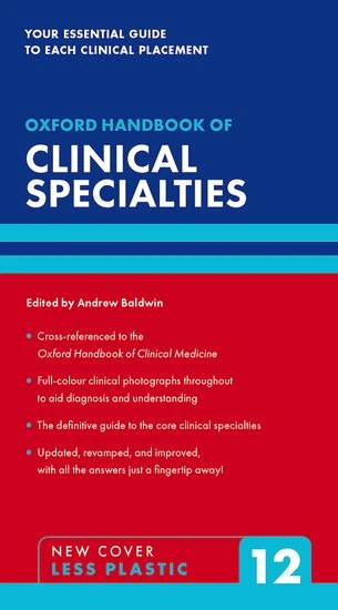 Oxford Handbook of Clinical Specialties,12 Edition