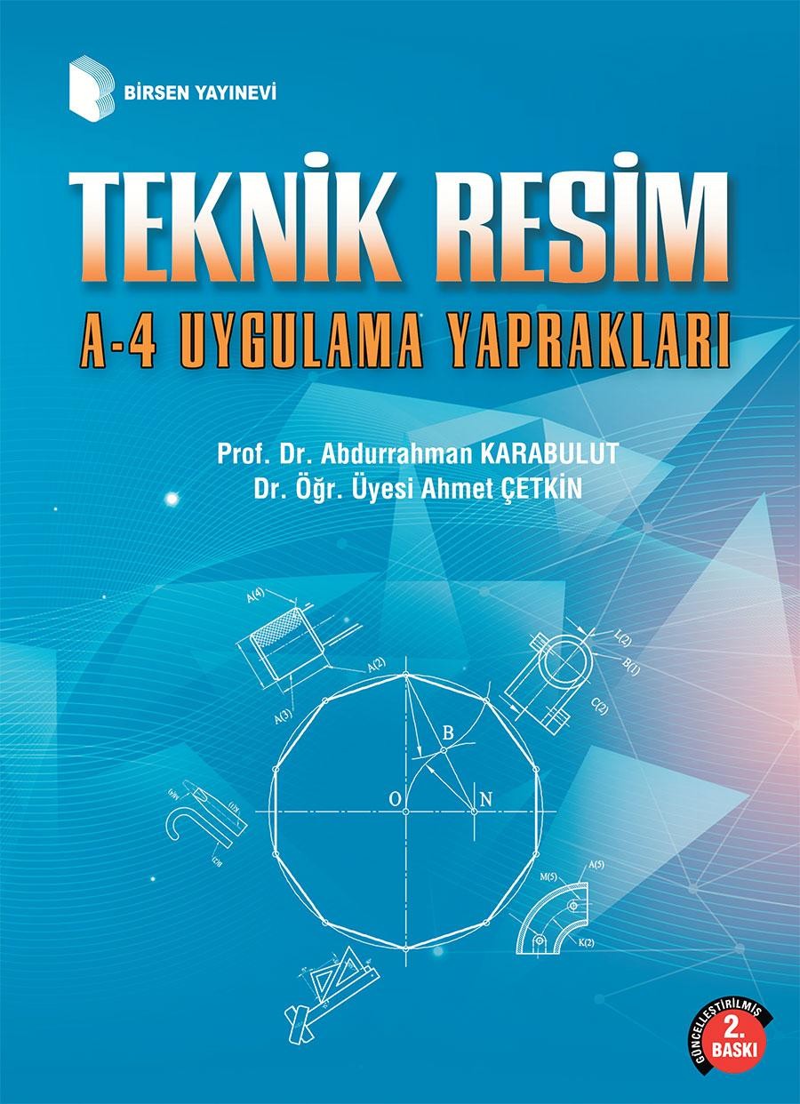 Teknik Resim A4 Uygulama Yaprakları