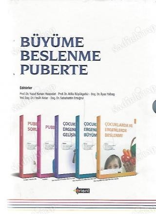 Büyüme Beslenme Puberte (1-2-3-4-5 Cilt Tam Takım Orjinal Kutusunda)