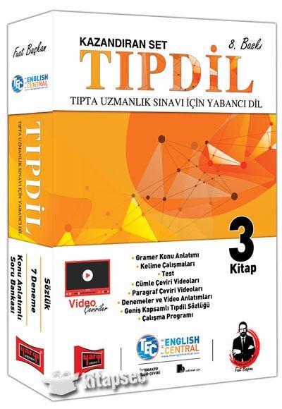 TIPDİL Kazandıran Set 3 Kitap Yargı Yayınları