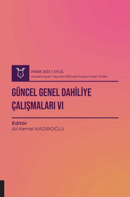 Güncel Genel Dahiliye Çalışmaları VI ( AYBAK 2023 Eylül )