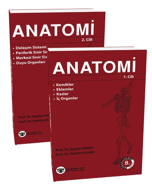 ARINCI Anatomi 2 Cilt (Güncellenmiş 8. Baskı)