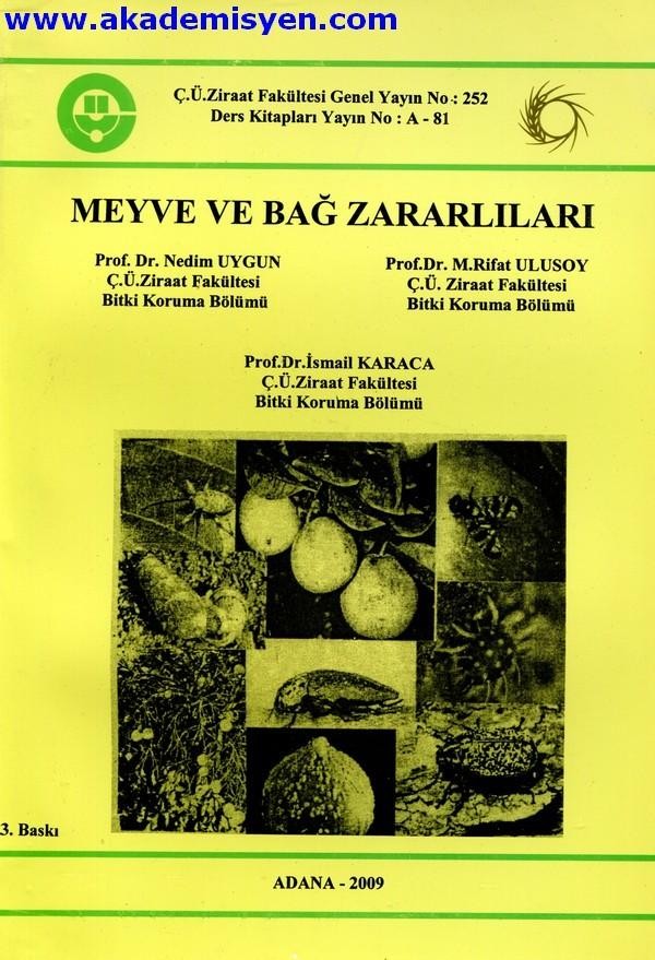 Meyve ve Bağ Zararlıları