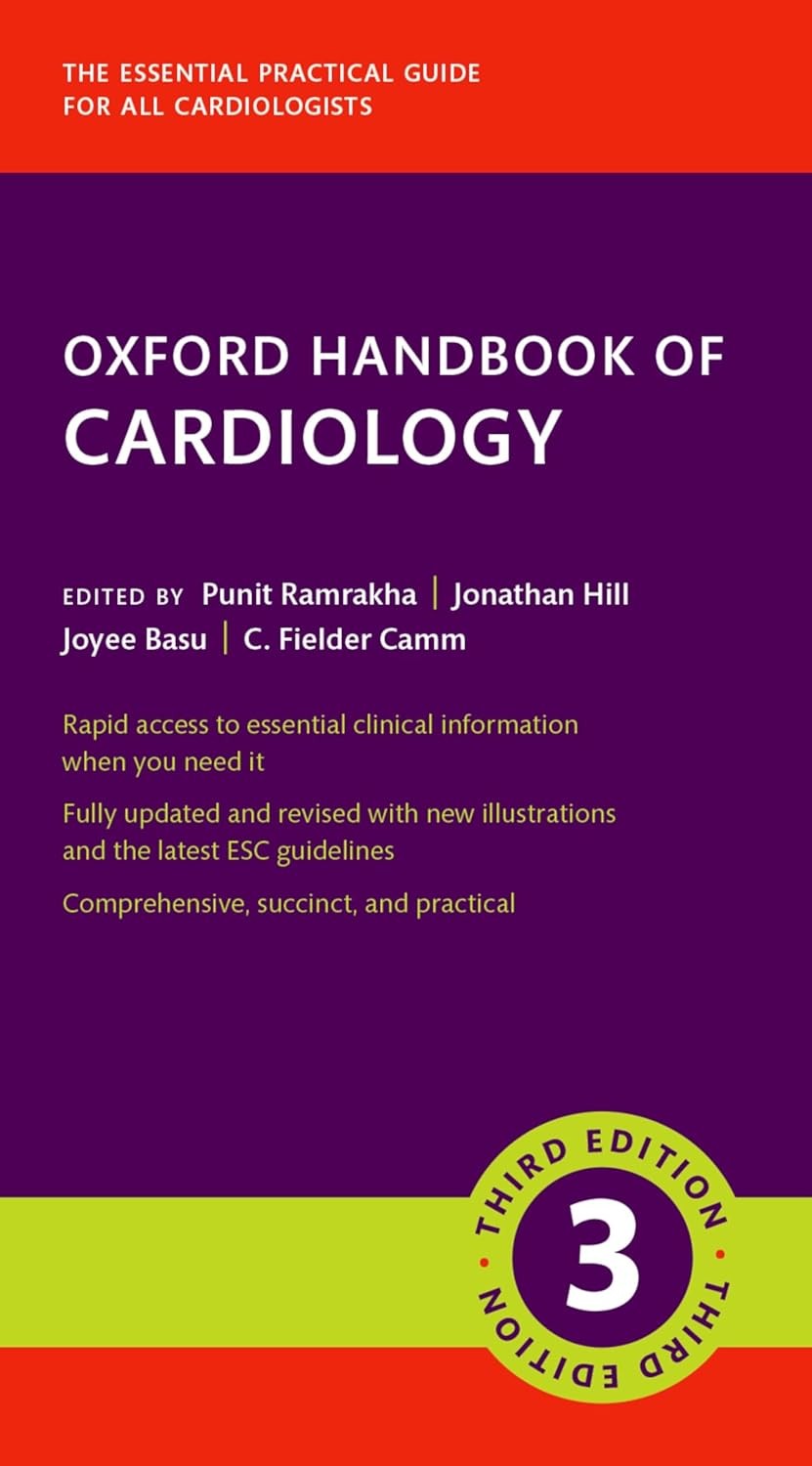 Oxford Handbook of Cardiology,3 Edition