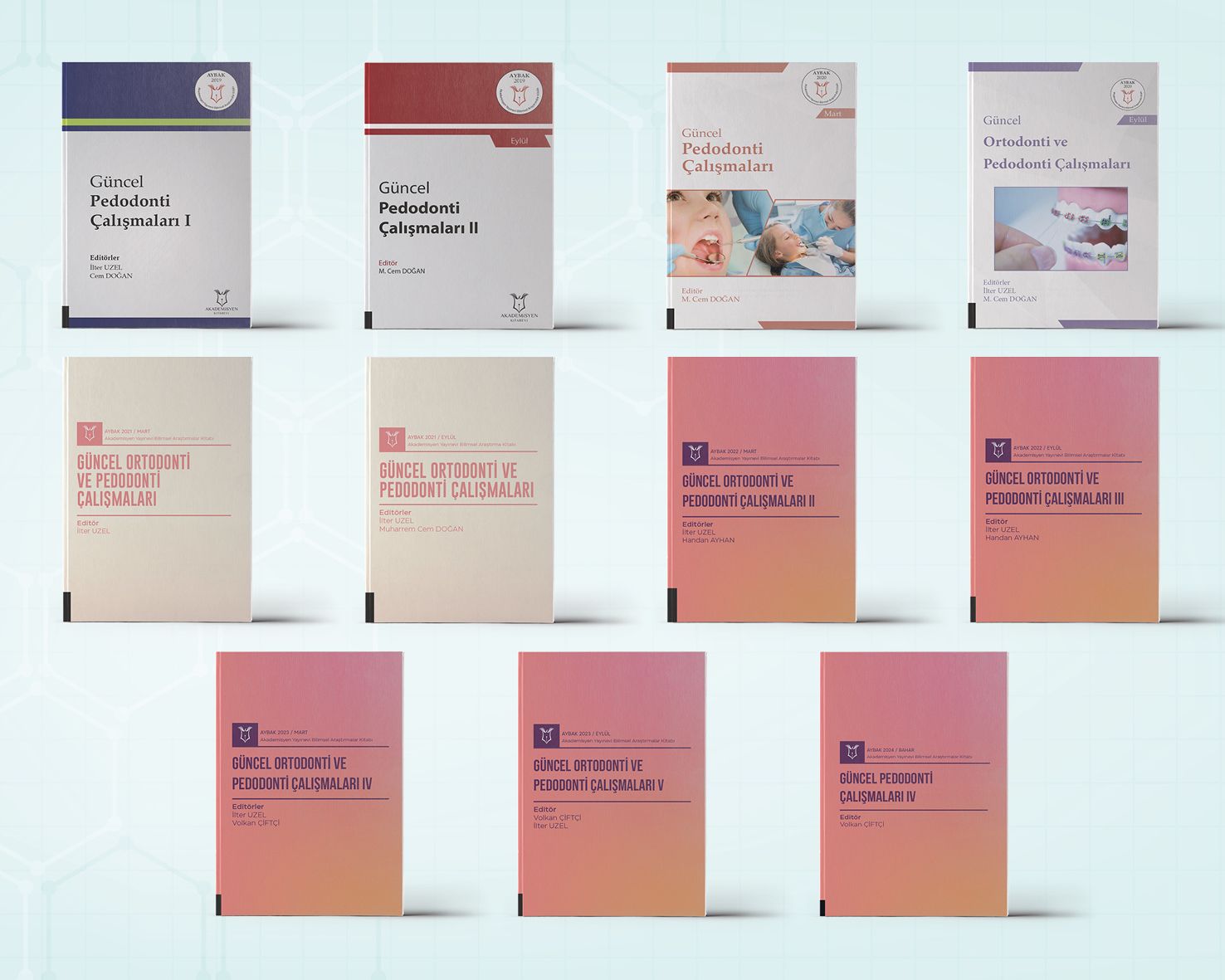 Güncel Pedodonti Çalışmaları - AYBAK 11 Kitap Set