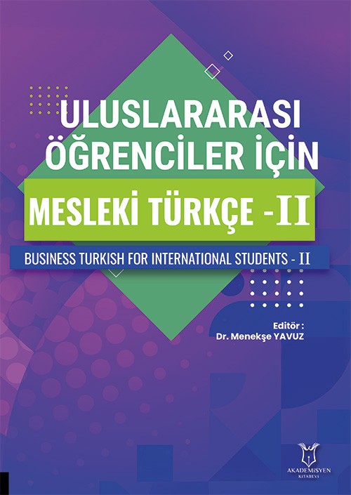 Uluslararası Öğrenciler için Mesleki Türkçe - II