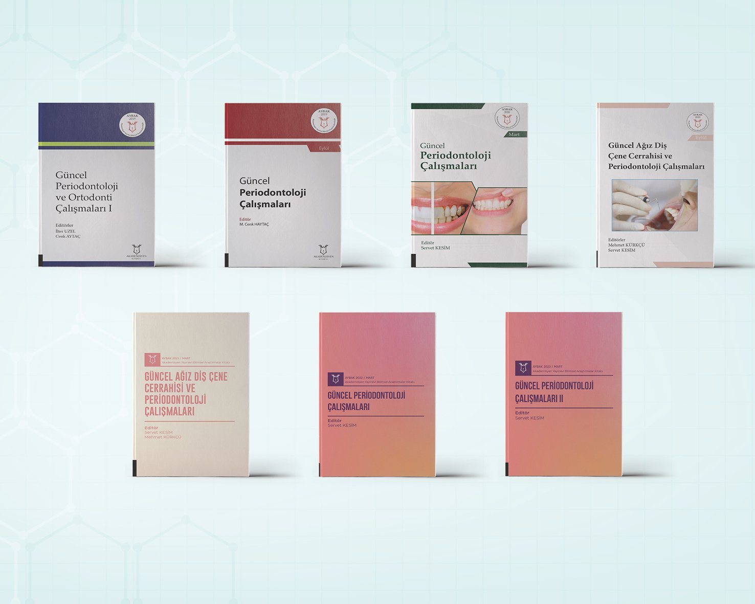 Güncel Periodontoloji Çalışmaları - AYBAK 7 Kitap Set