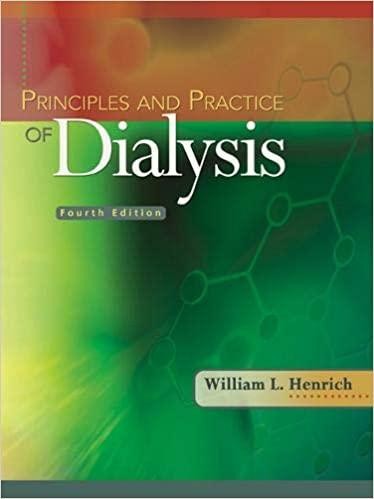 Principles and Practice of Dialysis 4th Edition