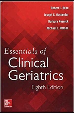 Essentials of Clinical Geriatrics, Eighth Edition