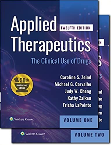 Applied Therapeutics The Clinical Use of Drugs