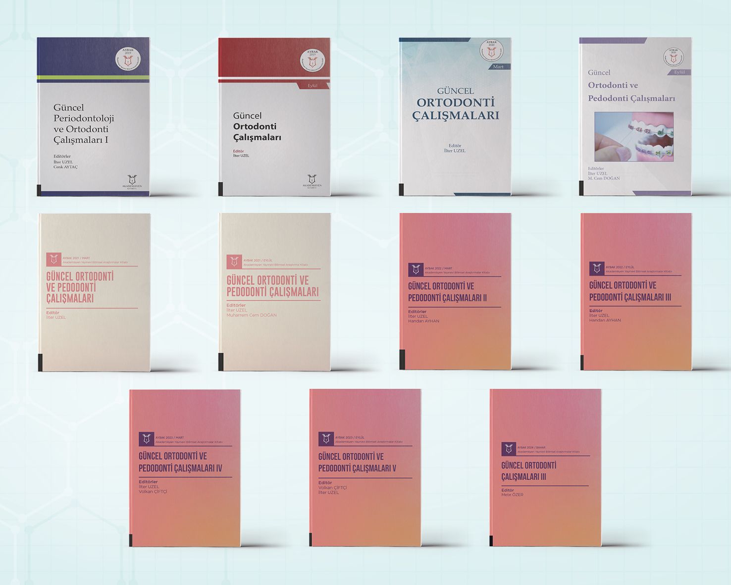 Güncel Ortodonti Çalışmaları - AYBAK 11 Kitap Set