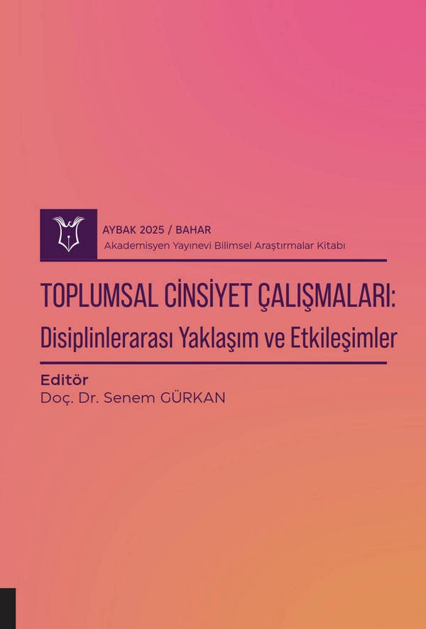 Toplumsal Cinsiyet Çalışmaları ( AYBAK 2025 Bahar )