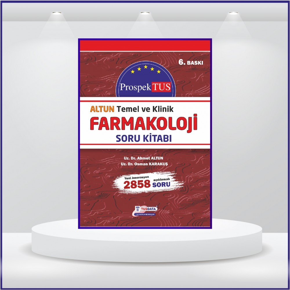 Prospektus Soruları Altun Farmakoloji ( 6.Baskı )