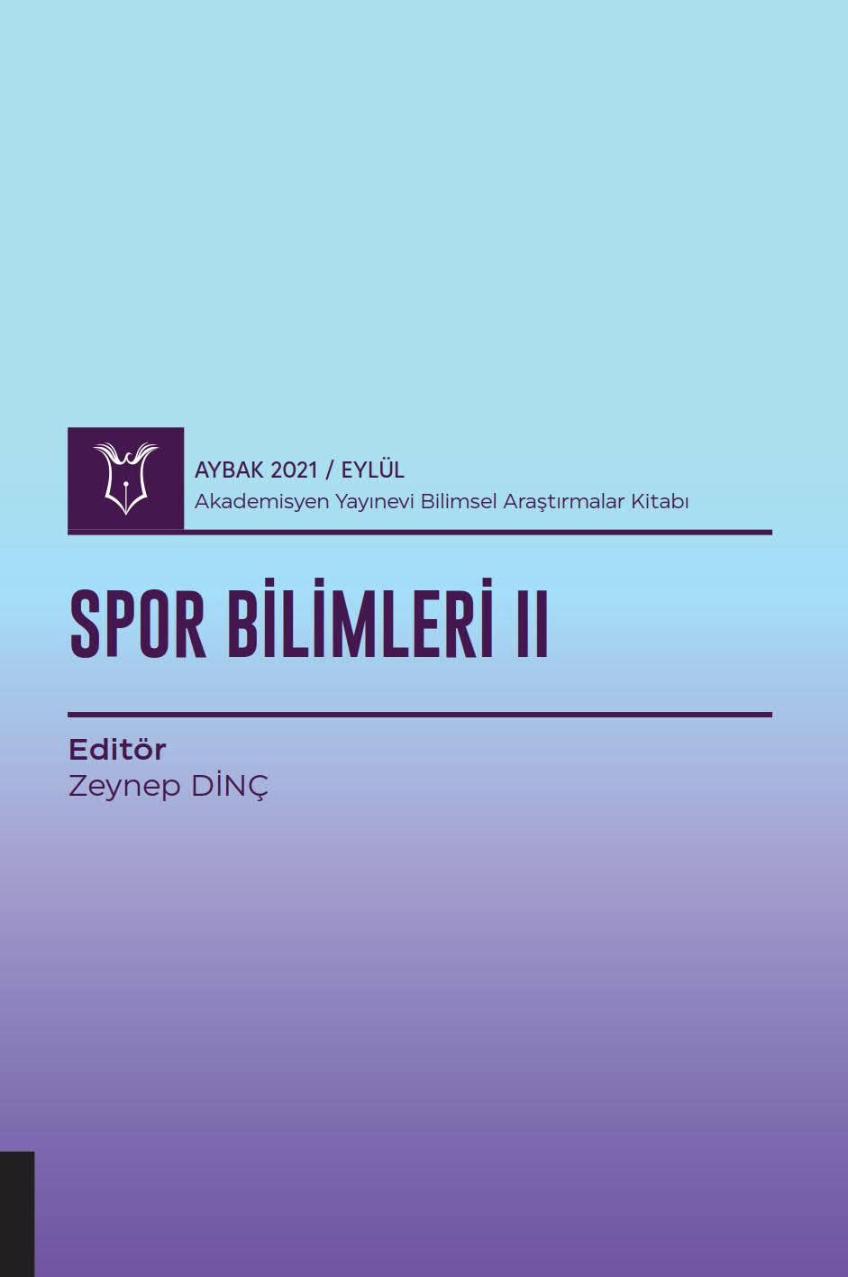 Spor Bilimleri II ( AYBAK 2021 Eylül )