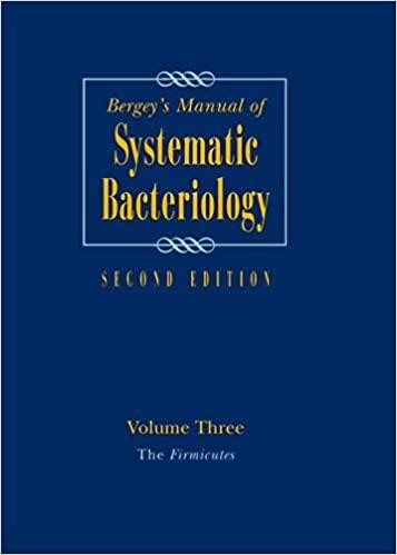 Bergey`s Manual of Systematic Bacteriology: volume 1-3