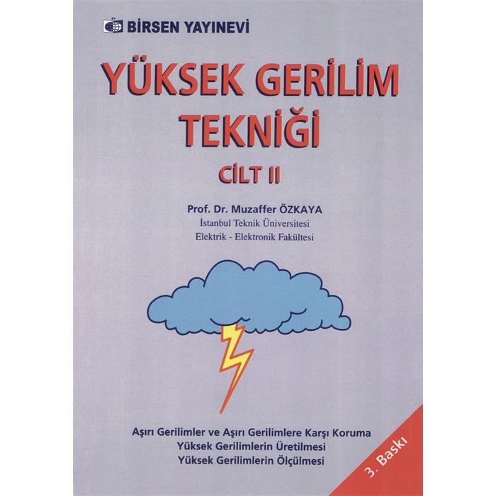 Yüksek Gerilim Tekniği Cilt: 2