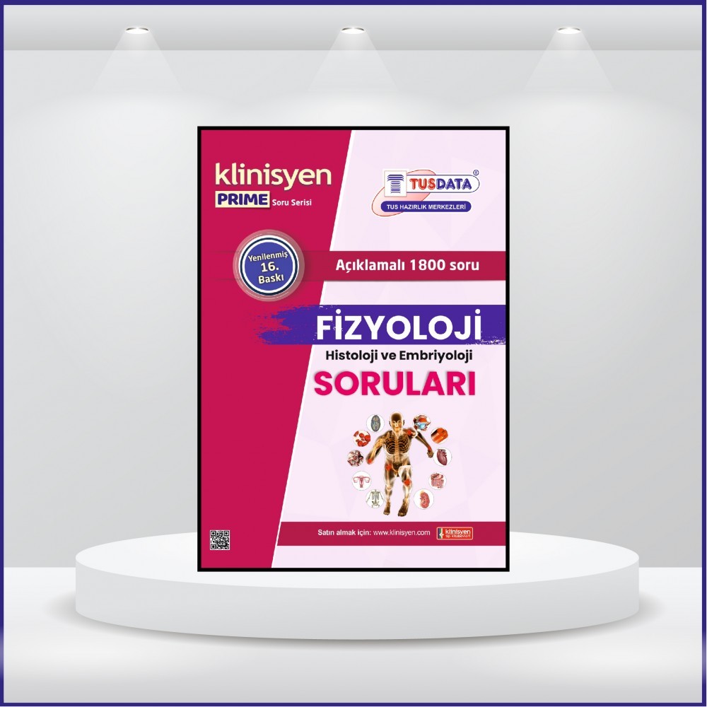 Klinisyen Prime Soruları Fizyoloji ( 16.Baskı )