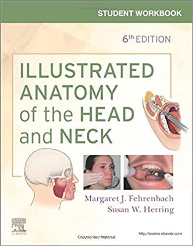Student Workbook for Illustrated Anatomy of the Head and Neck, 6th Edition