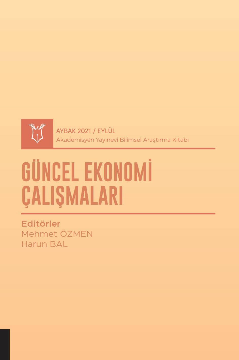 Güncel Ekonomi Çalışmaları ( AYBAK 2021 Eylül )