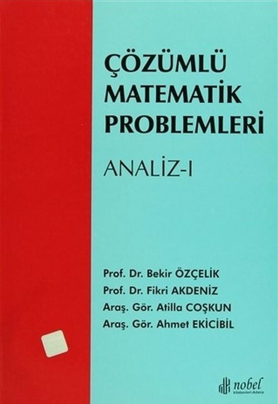 Çözümlü Matematik Problemleri Analiz-1