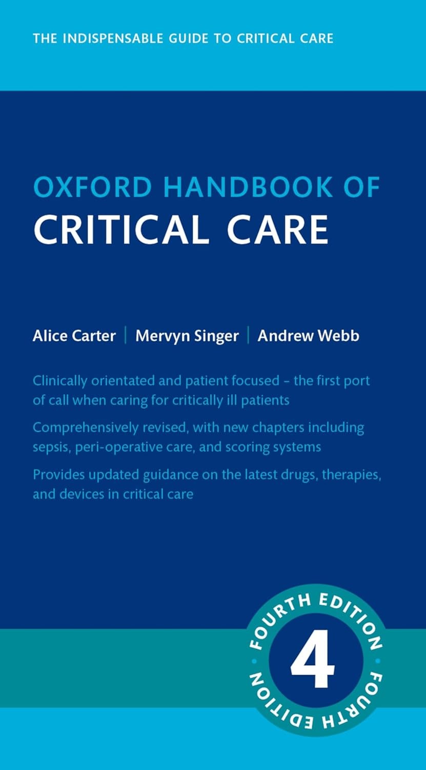 Oxford Handbook of Critical Care ,5 Edition
