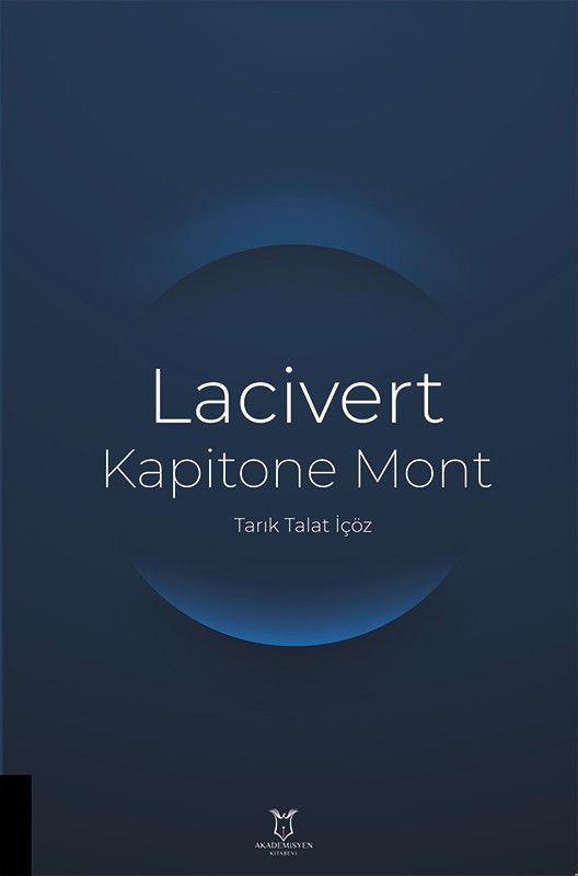 Lacivert Kapitone Mont