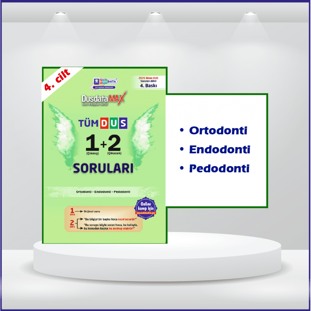 Dusdatamax Tüm Dus Soruları 1+2 ( 4.Baskı ) 4.Cilt