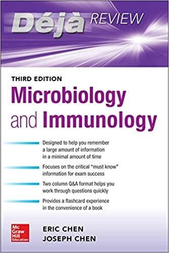 Deja Review: Microbiology and Immunology, 3rd Edition